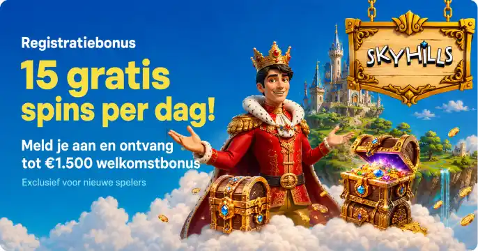 SkyHills Casino Accountbeheer banner